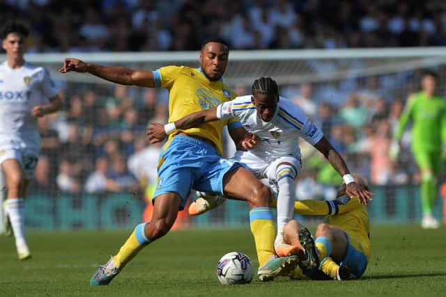 Leeds United and Sheffield Wednesday last met in September. Image: Jonathan Gawthorpe