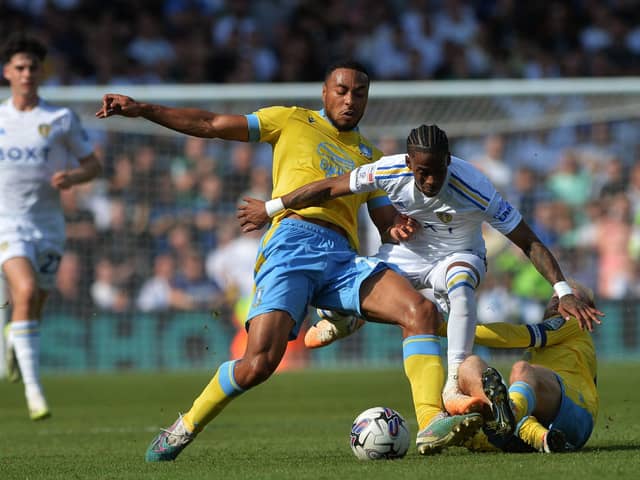 Leeds United and Sheffield Wednesday last met in September. Image: Jonathan Gawthorpe