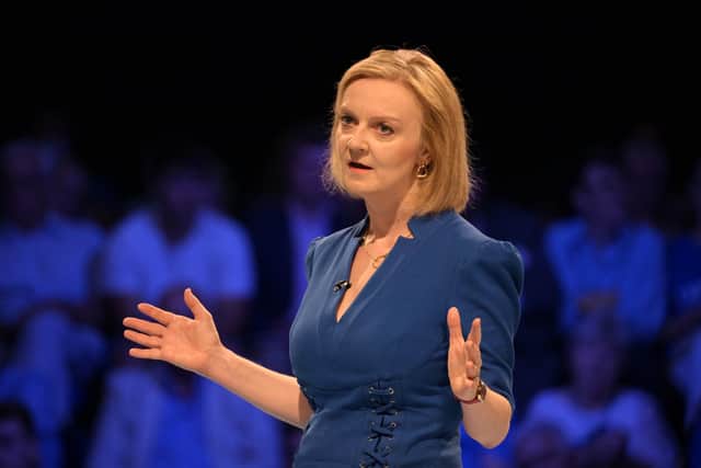 Liz Truss looks like a PM shorn of power. PIC: Finnbarr Webster/Getty Images