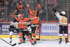 FAMILIAR FACES: Sheffield Steelers have enjoyed the better of their exchanges with Guildford Flames sol far this season. Picture: Dean Woolley/Steelers Media.