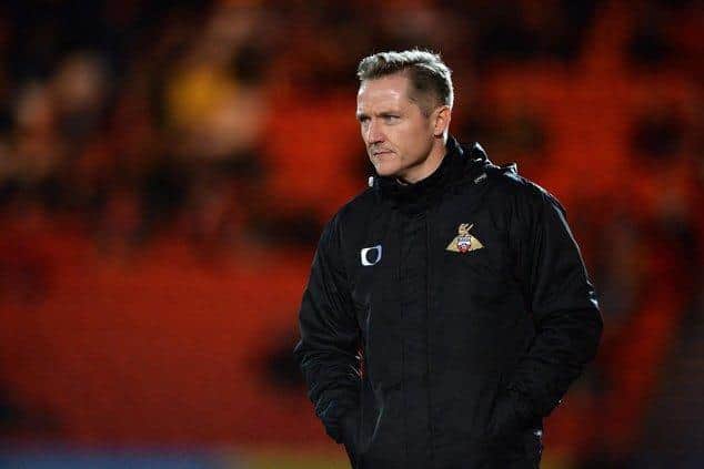 Doncaster Rovers manager Gary McSheffrey. Picture: Bruce Rollinson.