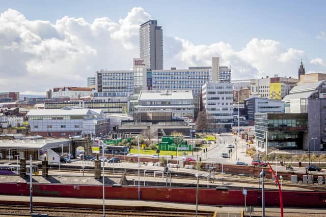 Sheffield is one of the cities that could benefit from more international trading by regional businesses. Picture: Marisa Cashill