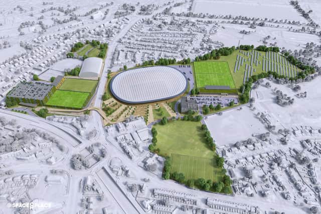 The planned development site in Bradford
