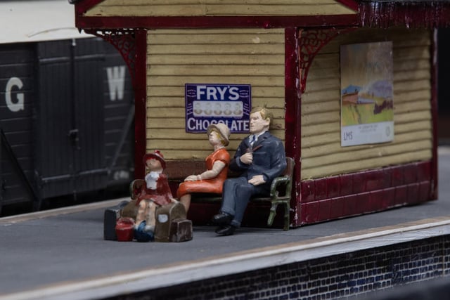 The Model Railway Show held at Leeming Bar Station on the Wensleydale Railway, photographed by Tony Johnson for The Yorkshire Post. 5th May 2024
