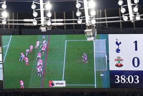 FINE MARGINS: VAR decisions on offside do not take into account the technology's margin for error (Image: Marc Atkins/Getty Images)