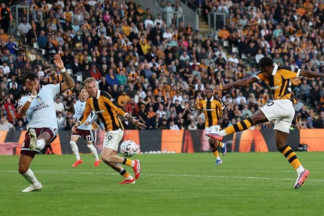 LATE CHANCE: Mohamed-Ali Cho shoots (Image: Matt McNulty/Getty Images)