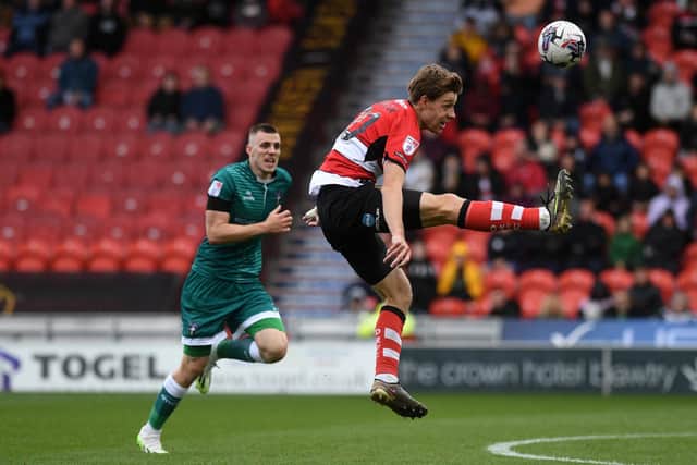 GOAL: Joe Ironside put Doncaster Rovers in front