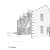 Proposed elevations Stokers Cottage Raithwaite Whitby.