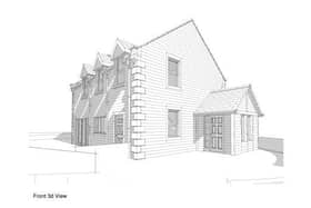Proposed elevations Stokers Cottage Raithwaite Whitby.