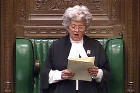Baroness Boothroyd became the first woman to be elected Speaker of the House of Commons in 1992.