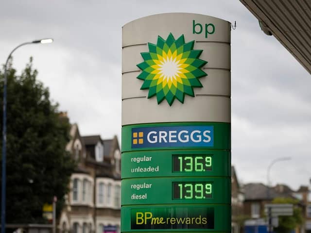 A BP (British Petroleum) petrol station. (Pic credit: Dan Kitwood / Getty Images)