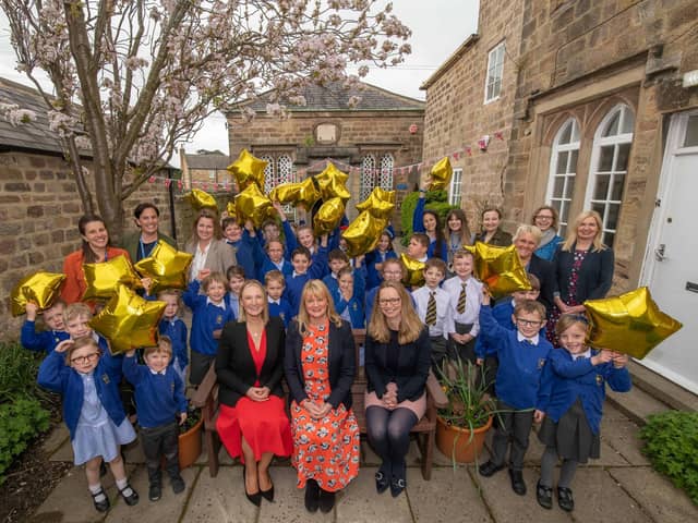 Reasons to celebrate - Teachers, staff and pupils at Ripley Endowed Church of England Primary School which has been rated 'good' by Ofsted inspectors.