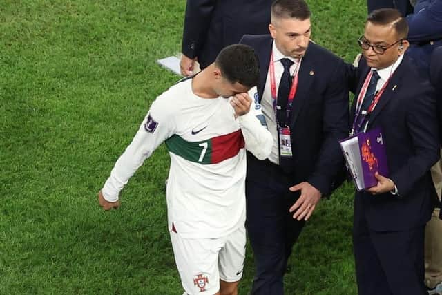 SAD FAREWELL: Cristiano Ronaldo's final years as a player are not panning out as planned