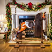 The Rocking Horse Shop is ready for Christmas. Pic. Peter Rollings