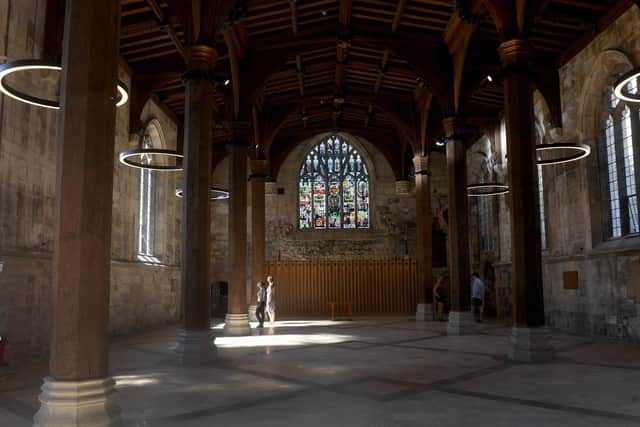 The Guildhall York, is unlocked for the public to view the building.