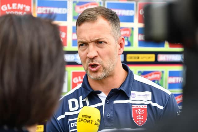 Danny McGuire is settling back into his role as an assistant at Hull KR. (Picture: Will Palmer/SWpix.com)