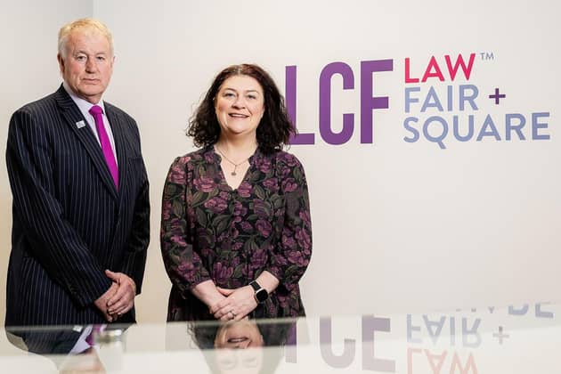 The Yorkshire law firm, LCF Law has announced that managing partner Simon Stell, who has led the firm for almost 30 years, is to step down from the role with partner and disputes specialist, Ragan Montgomery, taking up the position this month. (Photo by John Steel Photography)