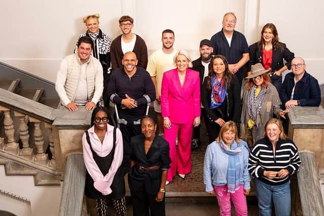 Steph McGovern with contestants on The Big Deal. Photo: BBC