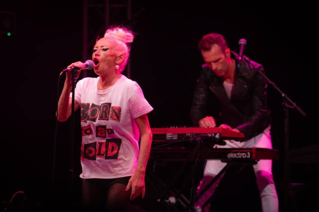 Transvision Vamp performing at O2 Academy Leeds. Picture: Unholy Racket Music Pics