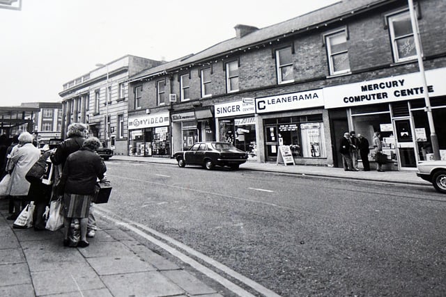 Stephenson Place Chesterfield 1985.