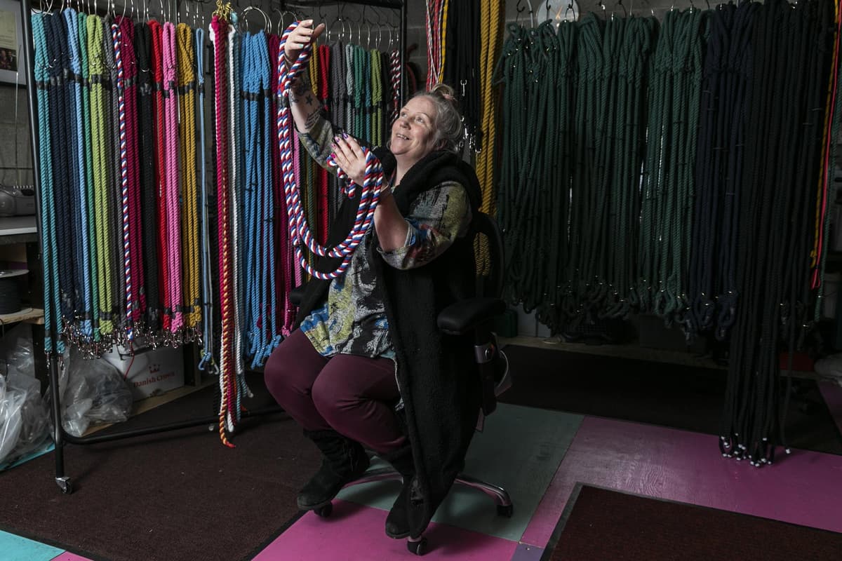 Ropemaker Askrigg Ropemakers: Last remaining female ropemaker fears historic ...