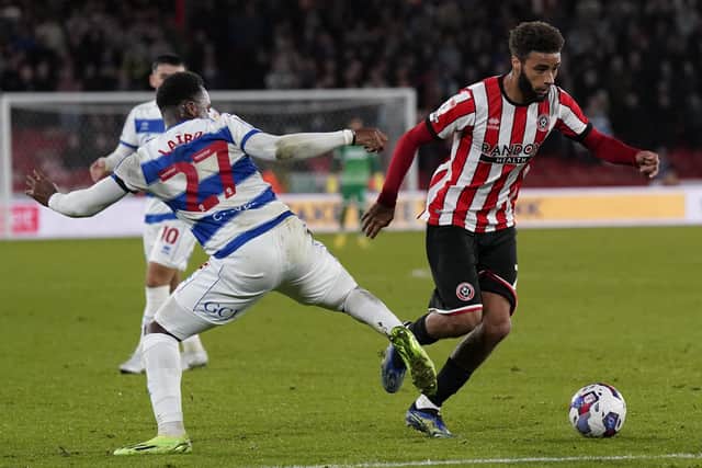 COMPLICATIONS: The metal plate inserted into Jayden Bogle's knee after surgery is causing the Sheffield United wing-back problems