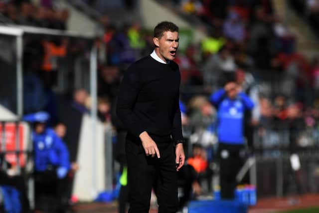 Rotherham United manager Matt Taylor has overseen two wins, two draws and two defeats (Picture: Jonathan Gawthorpe)