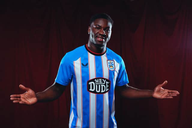 Huddersfield Town signing Samson Tovide. Picture courtesy of HTAFC
