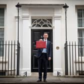 Chancellor of the Exchequer Jeremy Hunt leaves 11 Downing Street, London, with his ministerial box before delivering his Budget at the Houses of Parliament. Picture date: Wednesday March 15, 2023. See PA story POLITICS Budget. Photo credit should read: Stefan Rousseau/PA Wire