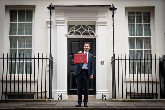 Chancellor of the Exchequer Jeremy Hunt leaves 11 Downing Street, London, with his ministerial box before delivering his Budget at the Houses of Parliament. Picture date: Wednesday March 15, 2023. See PA story POLITICS Budget. Photo credit should read: Stefan Rousseau/PA Wire