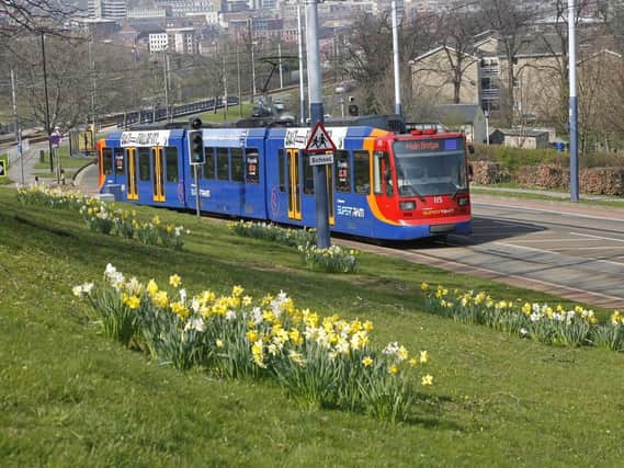 The Supertram network opened in 1994