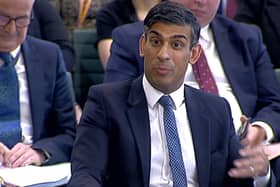 Prime Minister Rishi Sunak appearing before the Liaison Committee at the House of Commons, London. Picture date: Tuesday July 4, 2023. PA Photo. See PA story POLITICS Liaison. Photo credit should read: House of Commons/UK Parliament/PA Wire