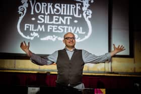 Jonny Best, Artistic Director of Yorkshire Silent Film Festival. Image: Robin Zahler