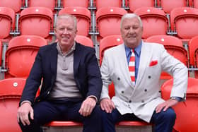 TRUST: Steve McClaren (left) has spoken about his relationship with Rotherham United chairman Tony Stewart (Image: Kerrie Beddows)