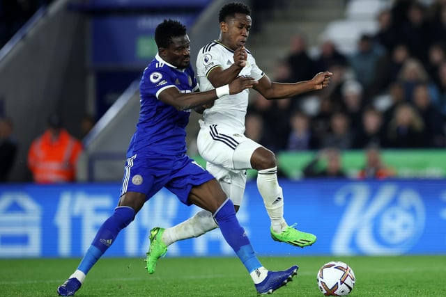 The Leicester defender made four tackles and produced four clearances as the Foxes moved themselves off the bottom of the table with a 2-0 win over struggling Leeds United.