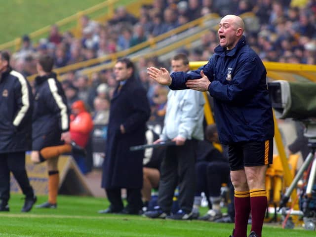 Nicky Law had a spell in charge of Bradford City. Image: Mike Finn Kelcey/Getty Images