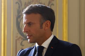 French President Emmanuel Macron, the country’s first childless President, warns that his country’s previously healthy birth rate has now plummeted to its lowest point since the Second World War. PIC: Hannah McKay/PA Wire