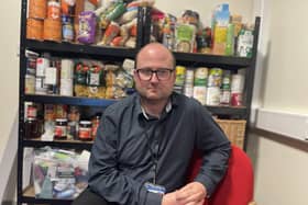 Yorkshire primary school's Deputy Headteacher Andrew Carter said demand for the school's food bank has 'snowballed'