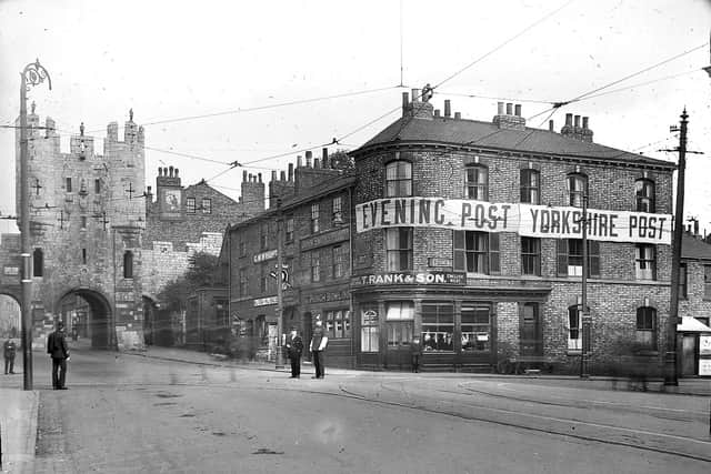 Blossom Street Nunnery Lane corner. Credit: Sue Major CLEMENTS HALL LOCAL HISTORY GROUP