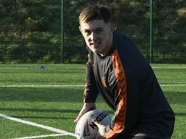 Jack Broadbent has joined Castleford Tigers after ending the season at Featherstone Rovers. (Picture: Castleford Tigers)