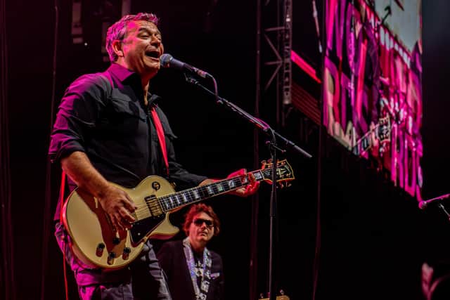 James Dean Bradfield of Manic Street Preachers performing at Leeds First Direct Bank Arena. Picture: Ernesto Rogata