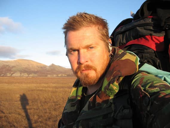 Karl Bushby in Russia in 2008.