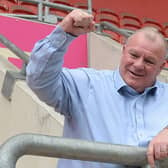 Look who's back: The return of Steve Evans had the desired effect for Rotherham United in the draw with Birmingham City. (Picture: Kerrie Beddows)