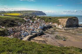View of Staithes from the Cleveland Way on the North Yorkshire coast. PIC: Tony Johnson