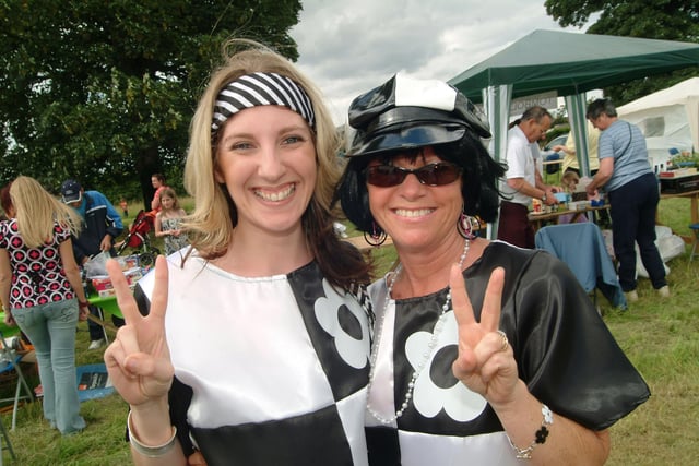 Shireoaks Carnival committee members Louise Young and Joanne Price.