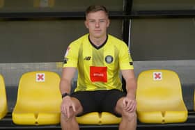 EXCITING: Winger James Daly has joined Harrogate Town