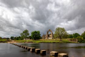 From late September onwards, Bolton Abbey Estate has beautiful autumn foliage. With 30,000 acres to explore, the highlights are Bolton Priory ruins — with stepping stones to cross the River Wharfe, if you dare — and Strid Wood. Picture Bruce Rollinson