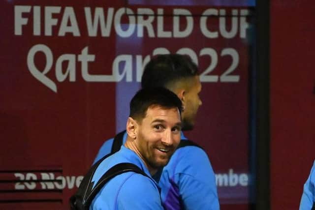 FOND FAREWELL? This is almost certain to be Lionel Messi's last World Cup