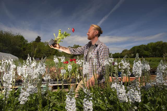 Ben Preston pictured at Cliff Bank Nursery Cottage, Harrogate Rd, North Rigton, Leeds Picture taken by Yorkshire Post Photographer Simon Hulme 23rd May 2023










