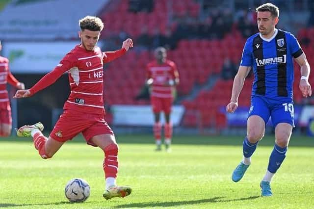 Recent Barnsley signing Josh Martin, pictured in action for Doncaster Rovers.
